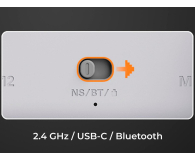 Ajazz GP100 (Switch/PC/iOS/Android) RGB biały - 1536403 - zdjęcie 8